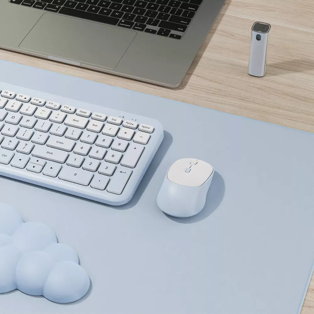 Mouse Dual Connectivity Wireless Ergonomic Bluetooth Mouse with Adjustable DPI
