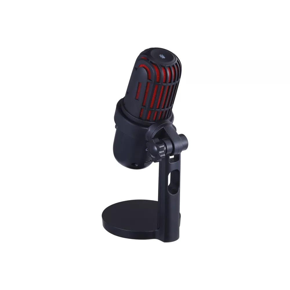 Microphone USB-C Dual-Pattern Condenser Studio Microphone with Pop Filter & Adjustable Desktop Stand