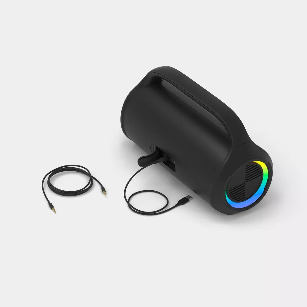 Smart Speaker Large Portable Bluetooth Wireless Party Speaker with RGB Light & Stereo Pairing Mode
