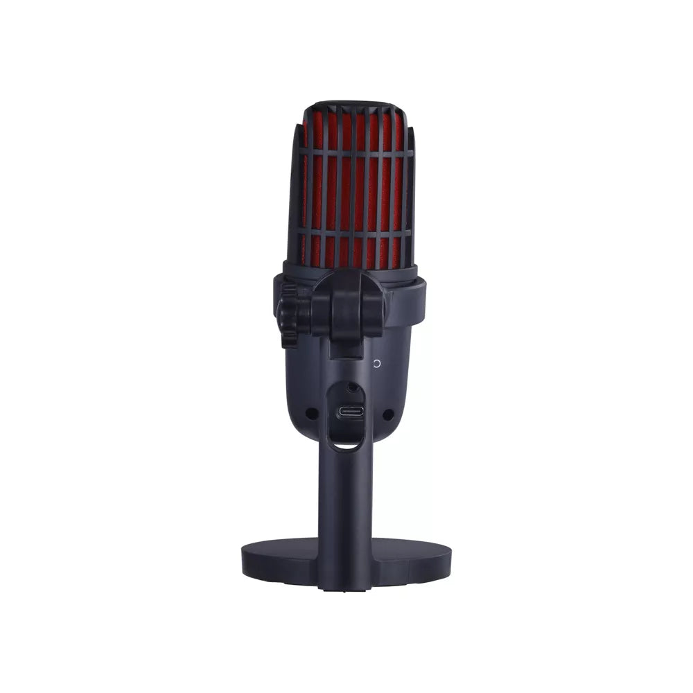 Microphone USB-C Dual-Pattern Condenser Studio Microphone with Pop Filter & Adjustable Desktop Stand